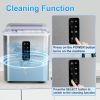 Countertop Ice Maker Machine, 26.5 lbs in 24Hrs, Electric ice Maker and Compact ice Machine with Ice Scoop and Basket