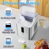 Countertop Ice Maker Machine, 26.5 lbs in 24Hrs, Electric ice Maker and Compact ice Machine with Ice Scoop and Basket